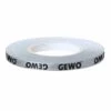 GEWO Kantenband 9mm/50m Schwarz/silber