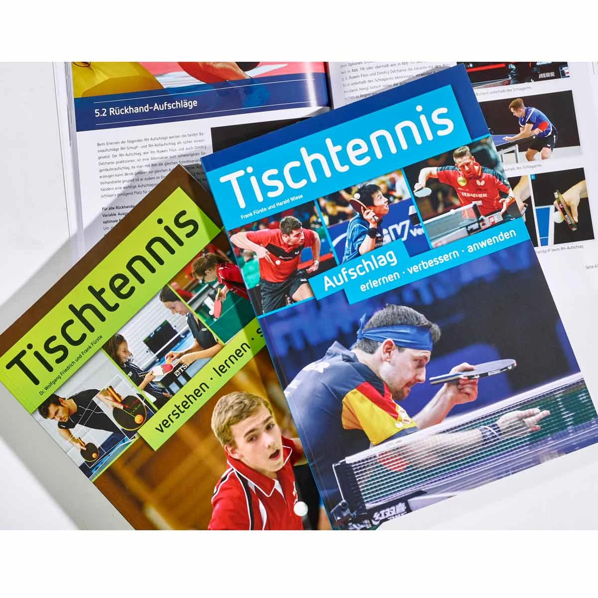 Diverse Buch: Tischtennis Aufschlag Erlernen-verbessern-anwenden â Bild 2