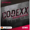 GEWO Belag Codexx EF Pro 54 Schwarz 2,2 Mm
