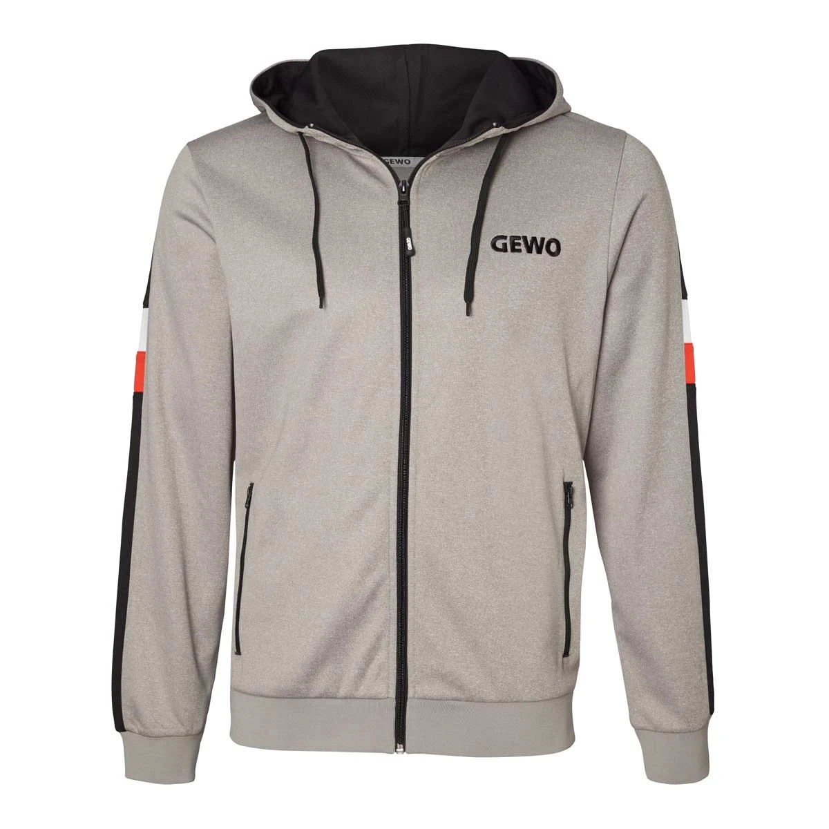 GEWO Hoodie Corvo Grau Melange/schwarz XXL
