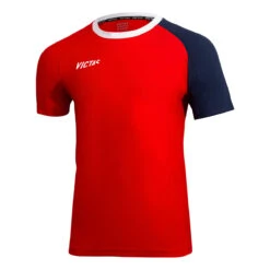 Victas T-Shirt V-Tshirt 219 Rot/navy XS