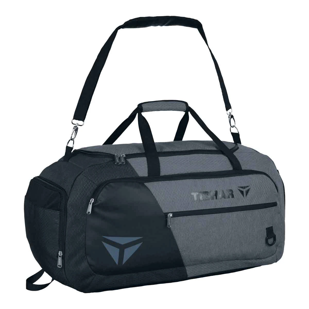 TIBHAR Sporttasche Manila Grau/schwarz