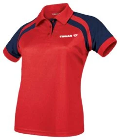 TIBHAR Hemd World Lady Rot/marine XXS