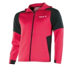 TIBHAR Hoodie Pro Rot/schwarz XXXL