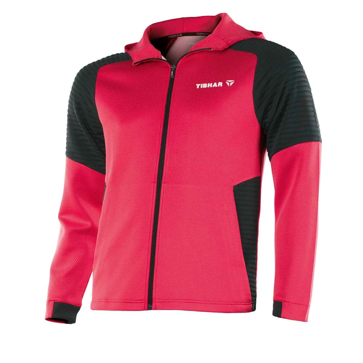 TIBHAR Hoodie Pro Rot/schwarz XXXL