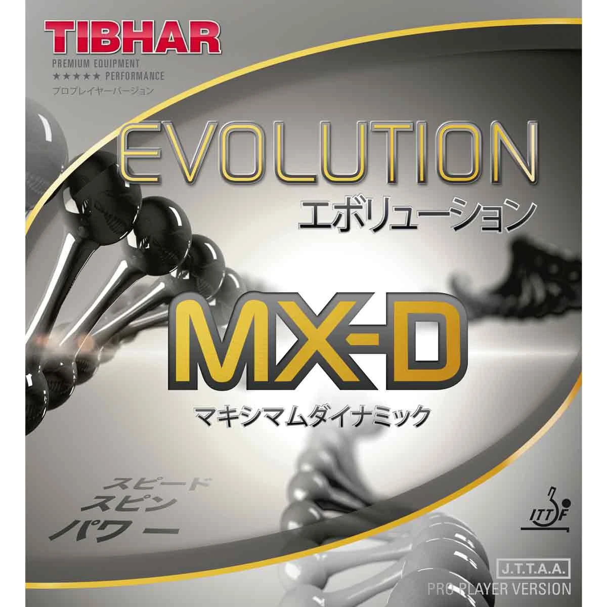 TIBHAR Belag Evolution MX-D Rot 1,9 Mm