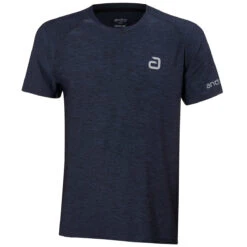 Andro T-Shirt Melange Alpha Dunkeblau XXL