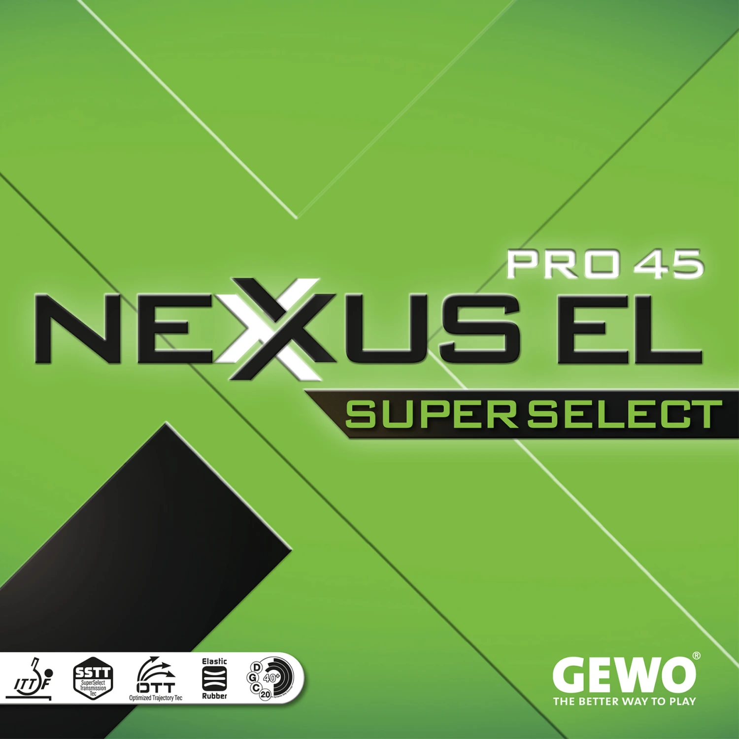 GEWO Belag Nexxus EL Pro 45 SuperSelect GrĂŒn 2,0 Mm