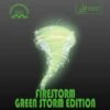 Der Materialspezialist Belag Firestorm Green Storm Grün OX