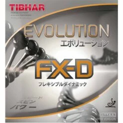 TIBHAR Belag Evolution FX-D Schwarz 2,0 Mm