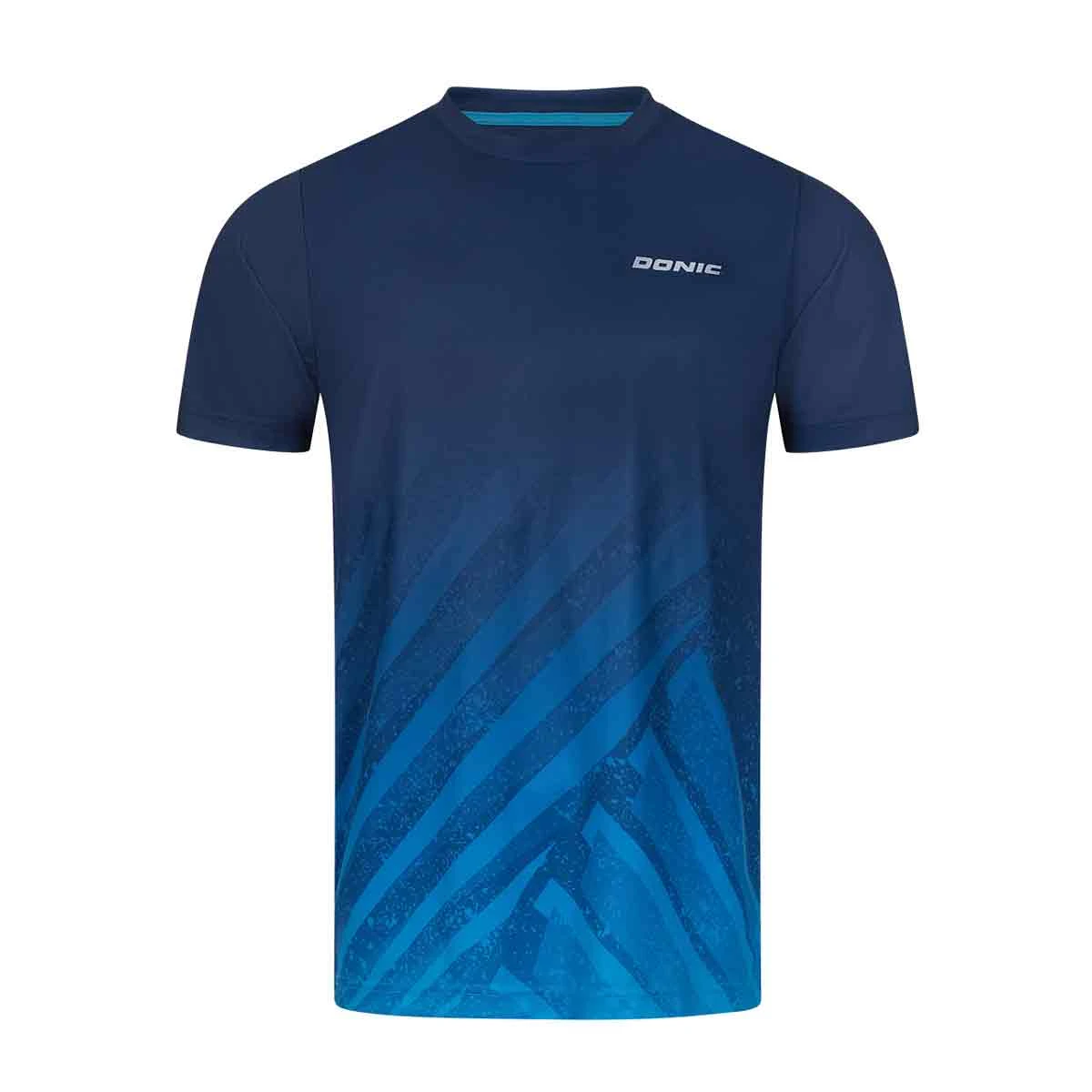 Donic T-Shirt Argon Marine/cyan XS