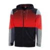 Andro Anzugjacke Millar Schwarz/rot XXL