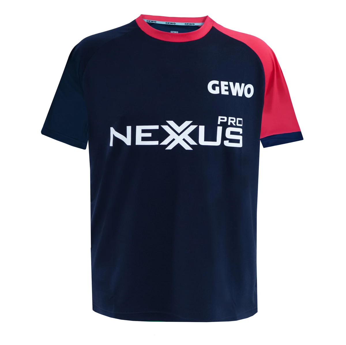 GEWO T-Shirt Pesaro Promo Nexxus Pro Blau/neon Rot M