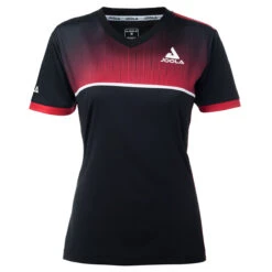 Joola Hemd Edge Lady Schwarz/rot L