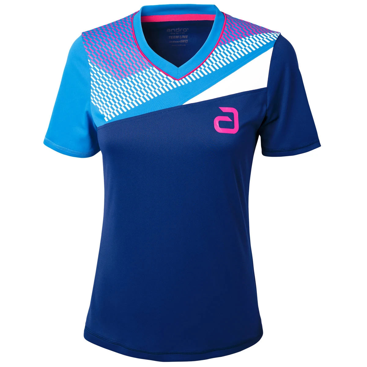 Andro Hemd Lavor Women Dunkelblau/blau W 46