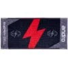 Andro Handtuch Energy Cell S Schwarz/rot