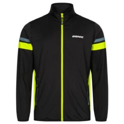 Donic Anzugjacke Paddox Junior Schwarz/lime BK152