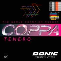 Donic Belag Coppa Tenero Schwarz 2,1 Mm