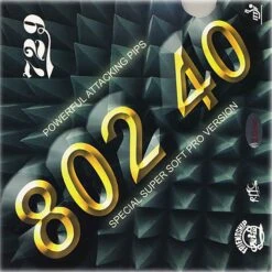 Friendship Belag 802-40 Soft Schwarz 1,5 Mm