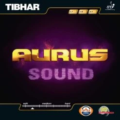 TIBHAR Belag Aurus Sound Schwarz 1,9 Mm