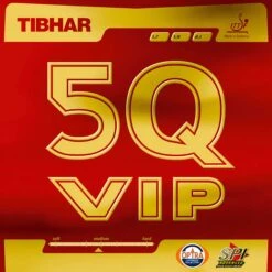 TIBHAR Belag 5Q VIP Schwarz 1,7 Mm