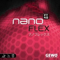 GEWO Belag NanoFLEX FT40 Schwarz 2,1 Mm