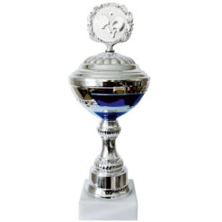 Diverse Pokal Bonn 27,5 Cm Silber/blau