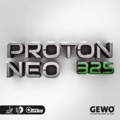 GEWO Belag Proton Neo 325 Schwarz 2,2 Mm