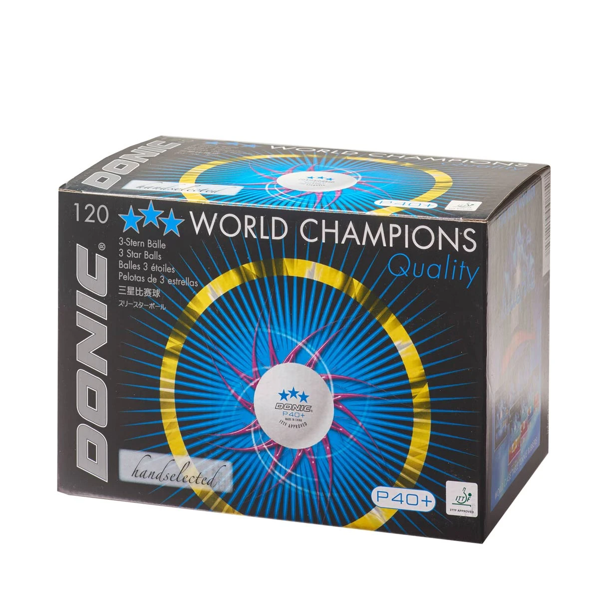 Donic Ball P40+ *** 120er WeiĂ