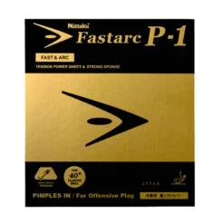 Nittaku Belag Fastarc P-1 Rot 2,0 Mm