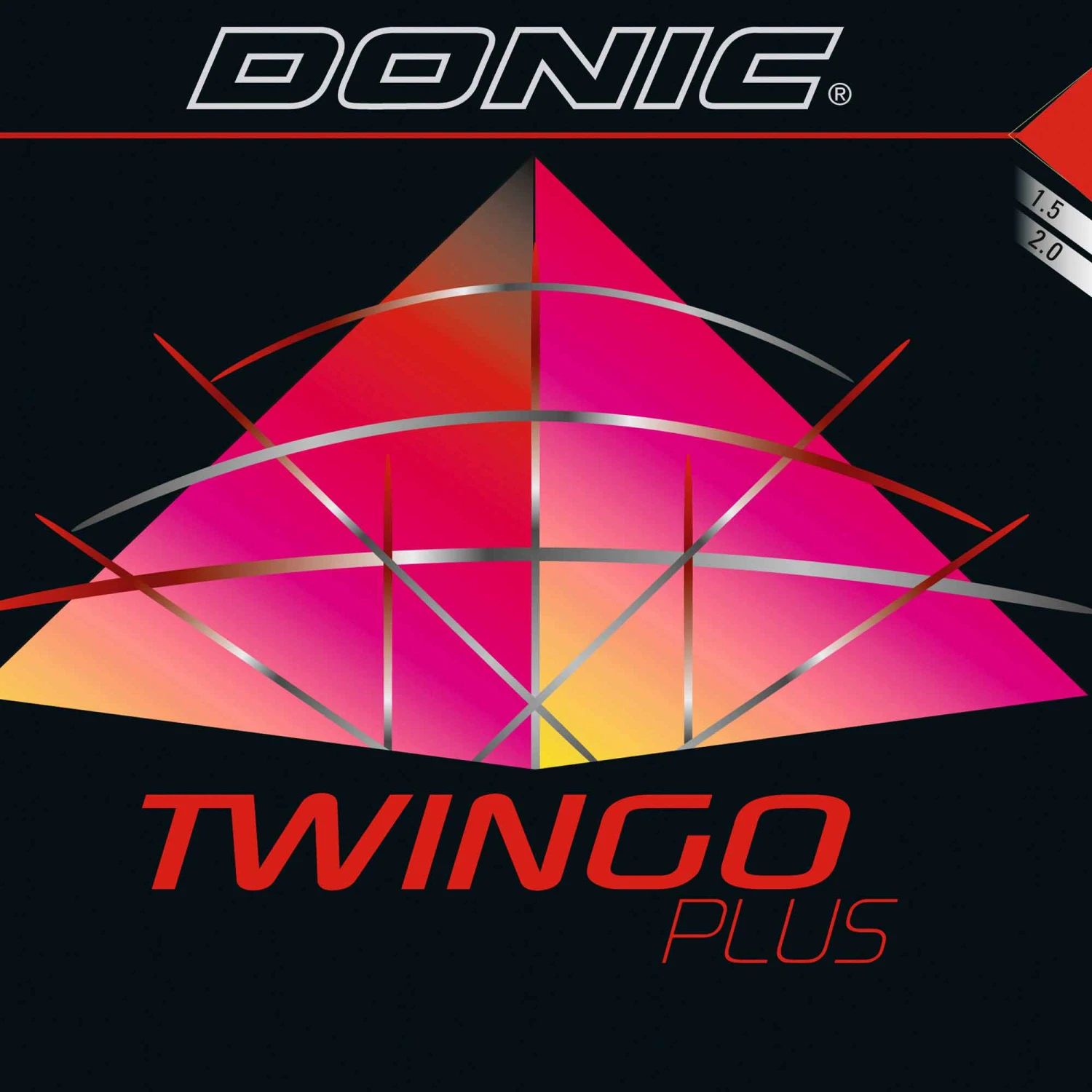 Donic Belag Twingo Plus Rot 1,5 Mm