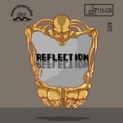 Der Materialspezialist Belag Reflection Schwarz 1,5 Mm