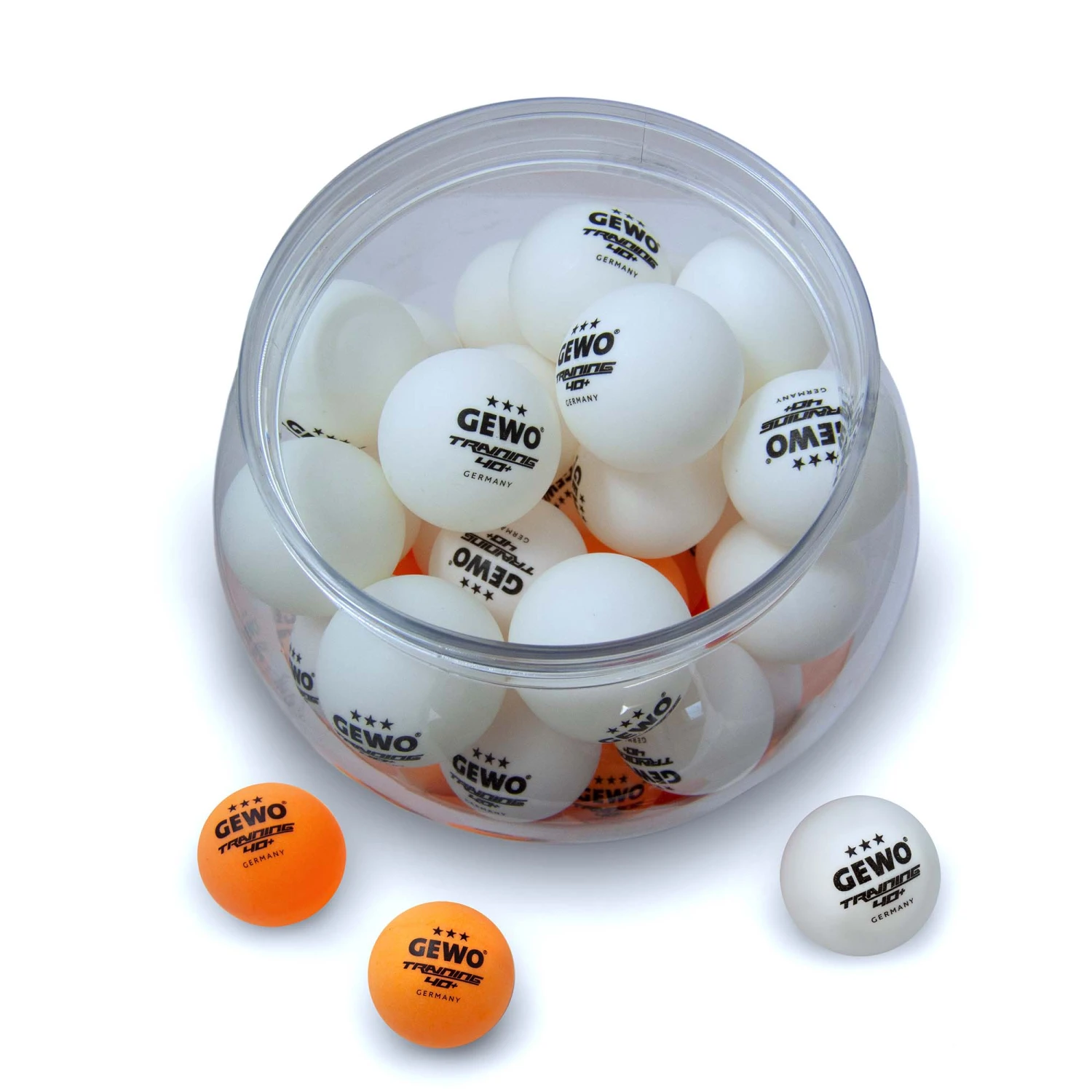 GEWO Trainingsball ***40+ WeiĂ/gelb Gemischt 60er â Bild 3