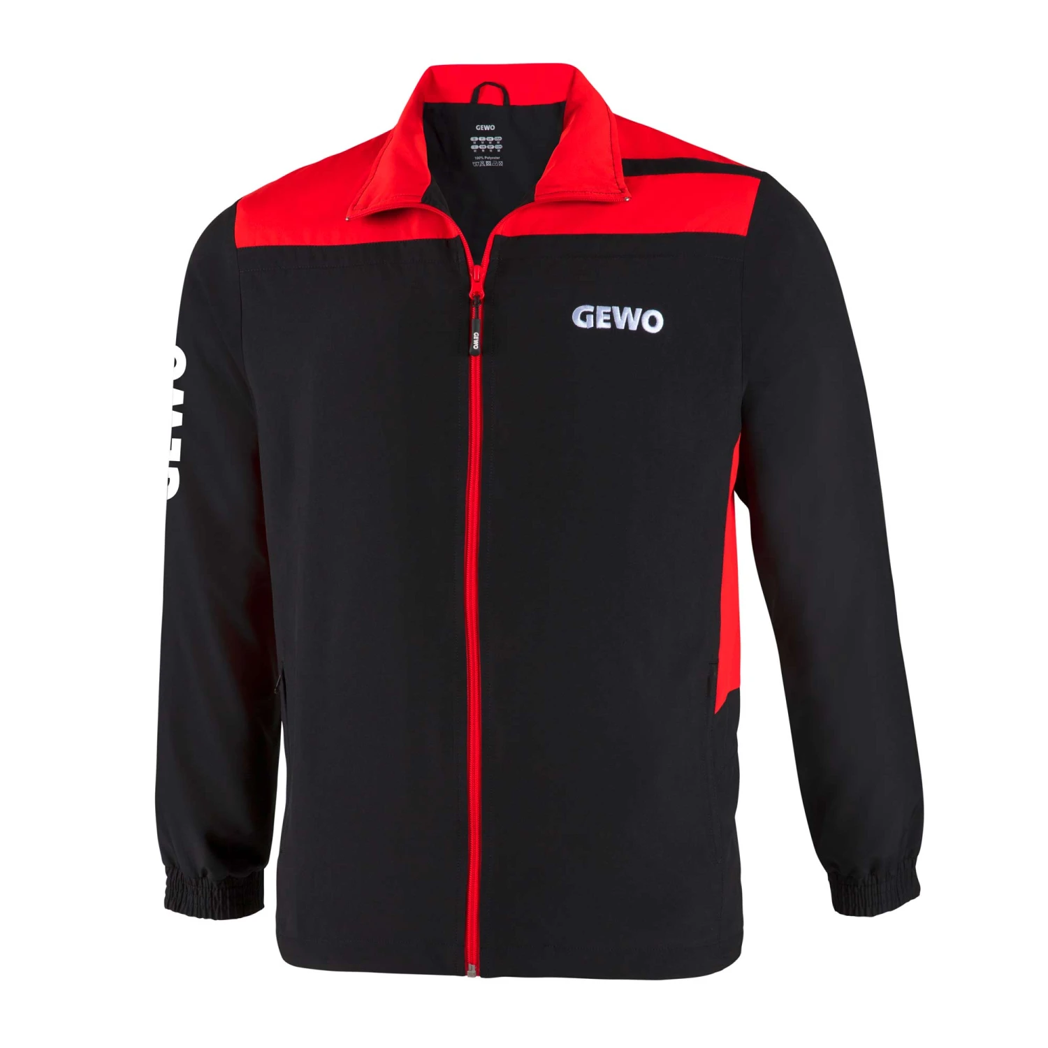 GEWO Anzugjacke Tramin Schwarz/rot M