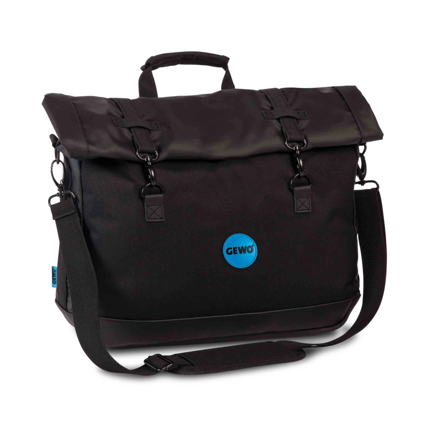 GEWO Messenger Bag Black-X Schwarz