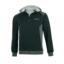 GEWO Hoodie Manto Schwarz/grau XL