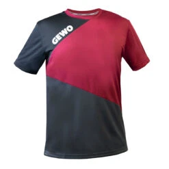GEWO Promo T-Shirt Ravello Grau/bordeaux XXS